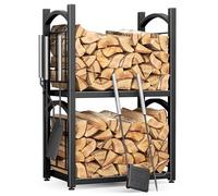 HFHOME Support pour bois de chauffage intérieur