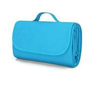 HFHungkeong Couverture de pique-nique imperméable réutilisable et pliable avec poignée portable pour accessoires de plein air, printemps, été, camping, randonnée, escalade et activités de parc, Oxford