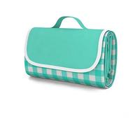 HFHungkeong Couverture de pique-nique imperméable réutilisable et pliable avec poignée portable pour accessoires de plein air, printemps, été, camping, randonnée, escalade et activités de parc, Oxford