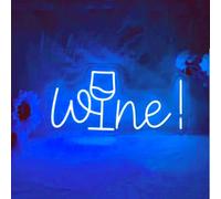 HFHungkeong Panneau néon en acrylique pour décoration murale - LED à intensité variable - Lampe d'art faite à la main pour la maison, le pub, le mariage, la fête, le studio de bar, alimentation USB 5