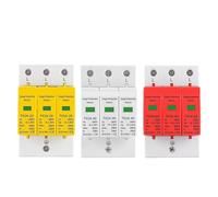 HFIGNIAHQ 1pc AC SPD 3P 3 Phase 20KA 40KA 60KA 275V 385V 420V House Lightning Surge Protector Protective Low-Voltage Arrester Device(275V,30-60KA)