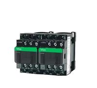 HFIGNIAHQ Black AC Three-Pole Contactor 3P LC1D Series B7C F7C Q7C M7C Models 24V 110V 220V 380V - New Version(LC1D09,24V)