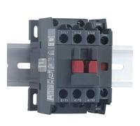 HFIGNIAHQ CJX2i/CJX2s AC Contactor 3Phase 3Pole NO NC Coil Voltage 220v 50/60 Hz Din Rail 3P 1NO 1NC(CJX2s-9A)