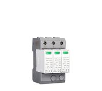HFIGNIAHQ Dispositif De Protection Contre Les Surtensions for Maison, Type PV SPD 3P DC 1000 V 20-40 KA, Parafoudre, Protection Basse Tension EKU5-T2-40PV-3M1000