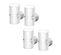 HFIGNIAHQ Night Light Wall Mounted With Dusk To Dawn Sensor Adjustable Brightness Suitable For Corridors And Stairs(4PCS)