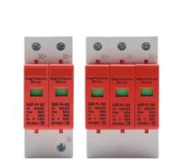HFIGNIAHQ Power Surge Protective Device SPD Arrester Low Voltage House 2P 3P Surge Voltage Protection DC 12V 24V 48V 500V 800V 1000V 40KA(3P,DC800V 20-40KA)