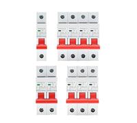 HFIGNIAHQ Protection De Secours AC SPD T2, Parafoudre, Protection Contre Les Surtensions 230 V 400 V, Disjoncteur De Courant sur Rail DIN 10 KA 20 KA 2P(4P,80kA)