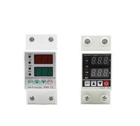 HFIGNIAHQ Relais De Protection Réglable Contre Les Surtensions Et Les sous-tensions, 40 A, 63 A, 230 V, for Rail DIN(63A(Black Bottom))