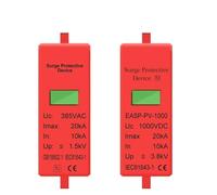 HFIGNIAHQ Replacement Cartridge Inserts for AC DC SPD 275V 385V 500V 800V 1000V 20KA 30KA 40KA 60KA Surge Protector Replacement Core(AC385V 10-20KA)