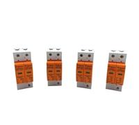 HFIGNIAHQ SPD 2 P DC 500V 800V 1000V 10~20KA Surge Protection Device Derivative Low Voltage House 3 Pole Surge Protector Flash Protection(DC 800V)