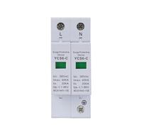 HFIGNIAHQ YCS6-C AC SPD 2P 20KA-40KA 385V House Surge Protector Protection Protective Low-Voltage Arrester Device