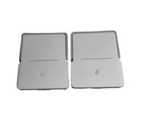 HFIKCOP Réservoir d'eau for Aspirateur Compatible avec Roborock S8 MaxV Ultra, Remplacement du Réservoir d'eau Sale, Pièces De Rechange for Réservoir d'eau Propre(2 Pieces)