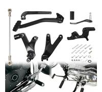 HFJFDQ Kits De Commandes Avancées pour Moto, Repose-Pieds en Aluminium pour H&Arley Softail Low Rider FXLR Street Bob FXBB 2018-2023 Standard