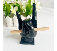 HFLWYWD Support de baguettes de batterie - Cadeau créatif pour batteur, support de baguettes de batterie