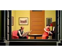 HfmQuisutron Jigsaw Puzzle 1000 Pieces Classic Edward.Hopper Art Reproductions Posters for Adult Toy Stress Relief Game Wj60Zp