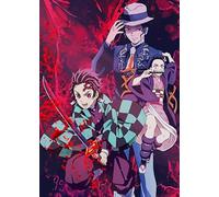 HfmQuisutron Puzzle 1000 Pièces Bataille Anime Nezuko Poster Puzzle en Bois pour La Maison Jeu Anti-Stress De38Zh