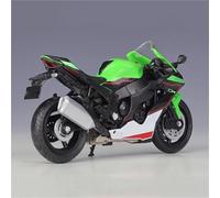 HFMXZHI Modèle réduit de Moto 1:18 pour Kawasaki pour Ninja Zx10-r Zx10r 2021 Maquette De Moto Cadeau Collection Miniature Série Mini