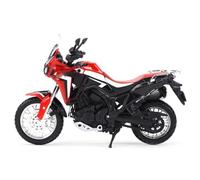 HFMXZHI Modèle réduit de Moto Cadeau d'anniversaire À Collectionner Moto Décorative De Bureau, Jouet Miniature Véhicules Moulés sous Pression 1/18 pour H-Onda pour Africa Twin DCT(Rosso)