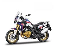 HFMXZHI Modèle réduit de Moto Cadeau d'anniversaire À Collectionner Moto Décorative De Bureau, Jouet Miniature Véhicules Moulés sous Pression 1/18 pour H-Onda pour Africa Twin DCT(White)