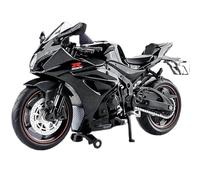 HFMXZHI Modèle réduit de Moto Cadeaux Et Ornements Jouets Voiture Collection De Motos en Alliage Moulé sous Pression 1/12 pour Suzuki GSX R1000R Maquette Moto(Nero)