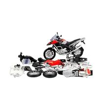 HFMXZHI Modèle réduit de Moto Collection De Miniatures Course À Assembler Soi-même Modèle Moto Miniature Offrir Série Mini 1:12 pour BMW R1200 GS