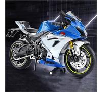 HFMXZHI Modèle réduit de Moto Collection De Motos en Alliage Moulé sous Pression À L'échelle 1:12 pour Suzuki GSX R1000R Maquette Moto Cadeaux Décoratifs Voiture Jouet(Turquesa)