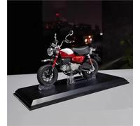 HFMXZHI Modèle réduit de Moto Décoration De Bureau pour Ordinateur, Jouet Collection, Voiture, Cadeau, 1/12e, pour H-Onda pour Monkey125 2022, Modèle Moto en Alliage(Rosso)