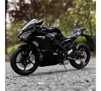 HFMXZHI Modèle réduit de Moto Jouet Cadeau d'anniversaire 1:12 pour Kawasaki pour Ninja ZX-25R, Modèle De Moto en Alliage Moulé sous Pression, Simulation Course(Nero)