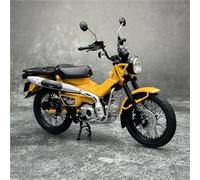 HFMXZHI Modèle réduit de Moto Jouet De Simulation Course 1/12 pour H-Onda Trail CT125 Hunter Cub, Modèle Moto en Alliage Moulé sous Pression Cadeau Collection Miniature(Yellow)