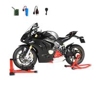 HFMXZHI Modèle réduit de Moto Jouet Décoratif pour Anniversaire, Modèle Réduit De Moto Course pour Ducati V4SP2 en Alliage Moulé sous Pression À L'échelle 1:6(Nero)