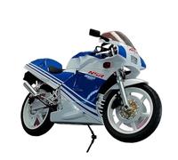 HFMXZHI Modèle réduit de Moto Modèle De Moto en Alliage, Décoration Bureau Voiture Miniature Collection, Cadeau 1/12 pour H-Onda NSR 250R(Turquesa)