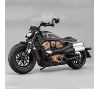 HFMXZHI Modèle réduit de Moto Modèle Réduit De Moto en Alliage 1:12 pour Harley pour Davidson pour Sportster S Miniature Moulée sous Pression, Collection Cadeau(Grey)