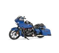 HFMXZHI Modèle réduit de Moto Modèle Réduit De Moto Miniature 1:18 pour Harley pour Davidson CVO Road Glide 2022, Véhicule Moulé sous Pression À Collectionner(Turquesa)