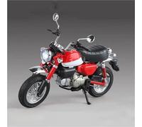 HFMXZHI Modèle réduit de Moto Modèle Réduit De Moto Tout-Terrain en Alliage Moulé sous Pression, Son Et Lumière, Collection 1:9, pour H-Onda, pour Monkey 125 pour Mini(Rosso)