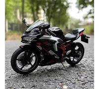 HFMXZHI Modèle réduit de Moto Modèle Réduit De Moto Tout-Terrain Moulé sous Pression en Alliage À L'échelle 1:12 pour Kawasaki pour Ninja ZX-25R Jouet, Cadeau d'anniversaire(Grey)