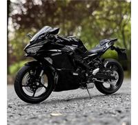 HFMXZHI Modèle réduit de Moto Modèle Réduit De Moto Tout-Terrain Moulé sous Pression en Alliage À L'échelle 1:12 pour Kawasaki pour Ninja ZX-25R Jouet, Cadeau d'anniversaire(Nero)