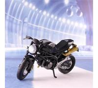 HFMXZHI Modèle réduit de Moto Modèles De Motos Moulés sous Pression À L'échelle 1/18, Jouets Collection pour Ducati Monster 795(Nero)