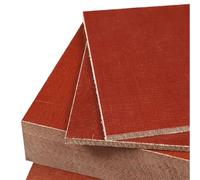 HFRSE Lot De 2 Panneaux De Résine Phénolique en Bakélite, Épaisseur 1 Mm, 1,5 Mm, 2 Mm, 3 Mm, 4 Mm, Panneau/Feuille De Bois Électrique Isolé Résistant À l'usure(3x100x100mm)