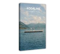 HFSEZP Kodaline - Poster sur toile « In A Perfect World » - Décoration pour chambre à coucher, bureau, chambre - Cadeau - 40 x 60 cm