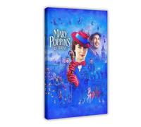 HFSEZP Poster du film Mary Poppins Returns - Décoration murale pour salon, chambre à coucher - 40 x 60 cm