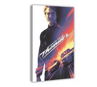 HFSEZP Poster sur toile « Days of Thunder » - Décoration de chambre à coucher, bureau, chambre - Cadeau - 30 x 45 cm