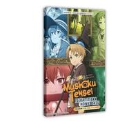 HFSEZP Poster sur toile Mushoku Tensei- Isekai Ittara Honki Dasu - Décoration de chambre à coucher, bureau, cadeau - 20 x 30 cm
