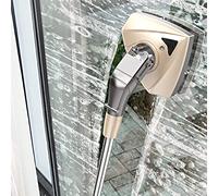 HFSKJ Nettoyant Magnétique pour Vitres Double Face,Nettoyeur Vitre Télescopique 157Cm,Lave Vitre Magnétique,Outils De Nettoyage Magnétiques pour Double Hauteur Fenêtres Vitrées Épaisseur 5-28Mm