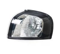 HFSWWLKJ Feux avants auto Compatible Avec Volvo Pour S80 1999-2006 Feu D'angle De Pare-chocs Avant Voiture Feux Antibrouillard Feux Latéraux Clignotants Sans Ampoule 30655423 30655422(Black Left)