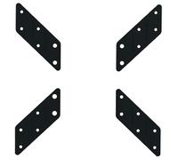 HFTEK Adaptateur VESA pour VESA 200 x 200 vers VESA 300 x 300 et 400 x 400 (HF11AB)