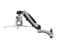 HFTEK GP12WW Beamer Ceiling Mount Support Plafond Universal pour vidéo projecteur Support Montage Mural inclinable et pivotant