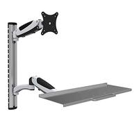 HFTEK Workfit Workstaion Support de Moniteur écran 13-34 Pouces avec VESA 75/100 (FY02WS)