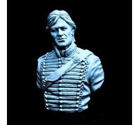 HFVUYAR 1/10 Ancien Commandant Militaire Français Buste en Résine Maquette Non Peinte et Non assemblée // h6J4S1