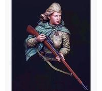 HFVUYAR 1/10 Deuxième Guerre Mondiale Soldat soviétique en résine, Maquette en résine Non Peinte et Non assemblée //h6J7S1