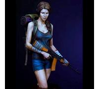 HFVUYAR 1/12 Sci-FI Agent Woman Soldier Buste en Résine Kit Maquette Soldat en Résine Non Peint et Non Assemblé // K6c4O1